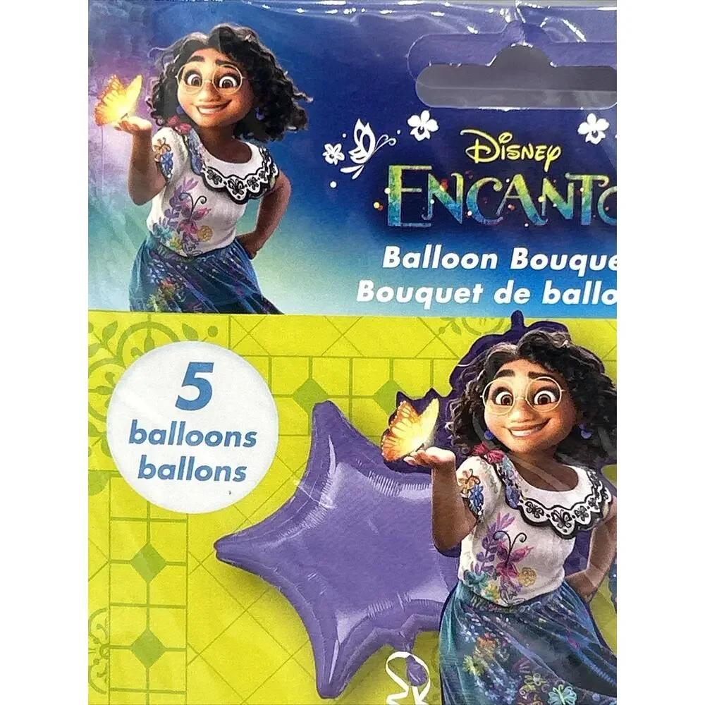 ENCANTO Birthday Party Supplies Foil Mylar Balloon Bouquet